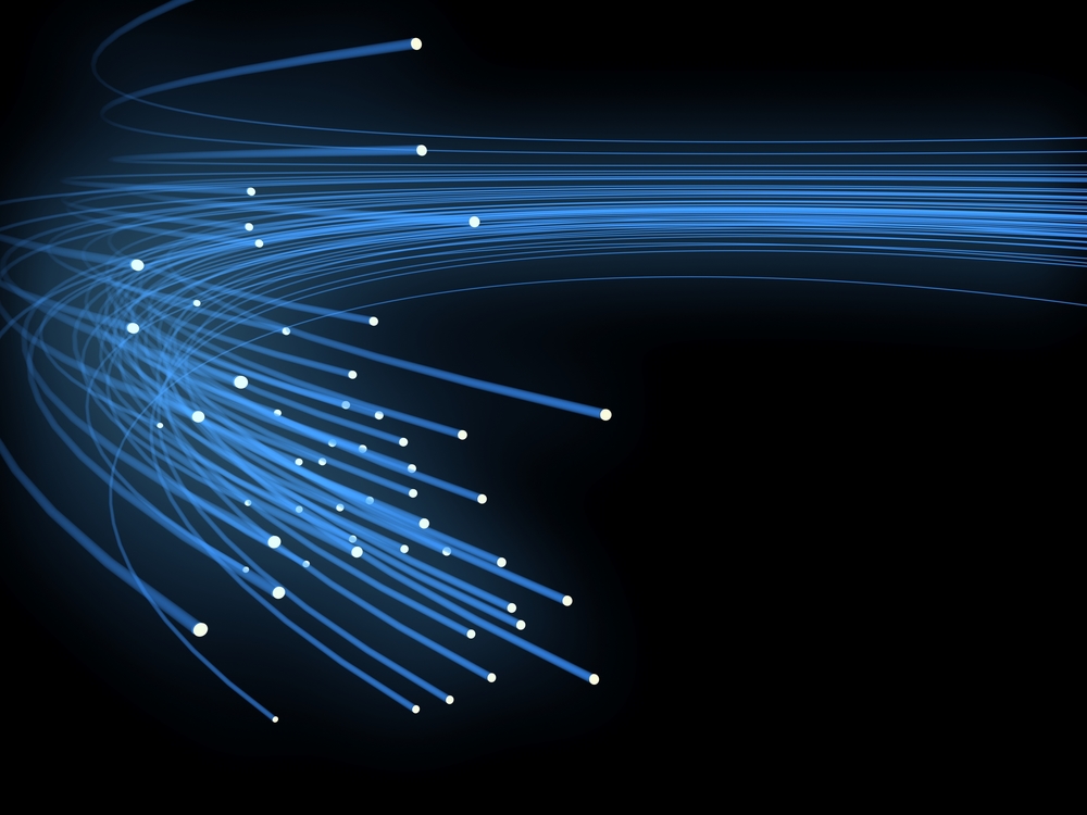 Fiber-optic data streams